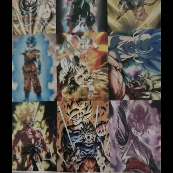 16 Dragon Ball Super Saiyan Goku Waterproof Stickers - Picture 3 of 3